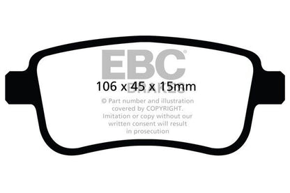EBC Orangestuff Brake Pads DP92025