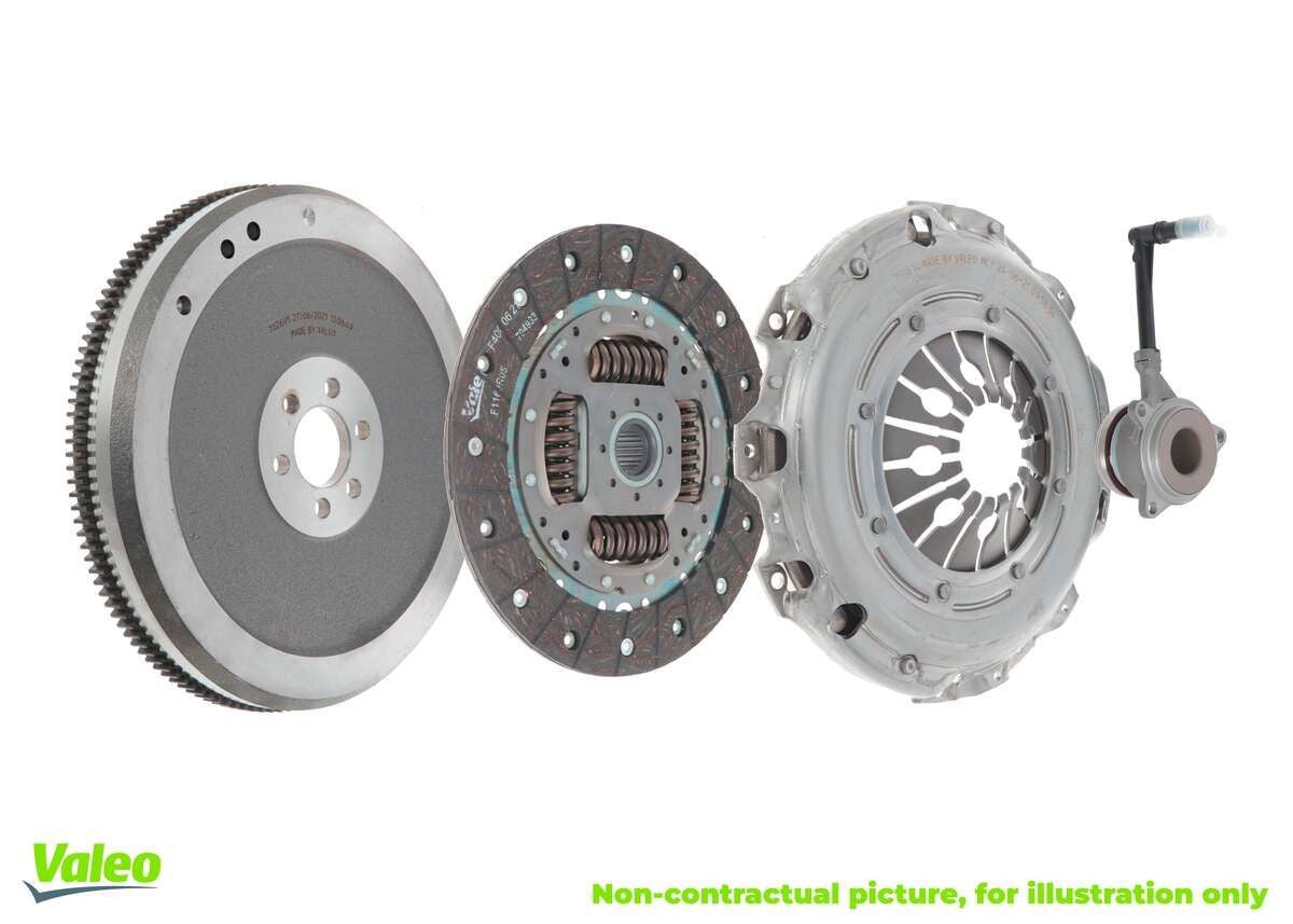 Valeo SMF Clutch Kit for Skoda Fabia vRS Mk1 1.9 TDI