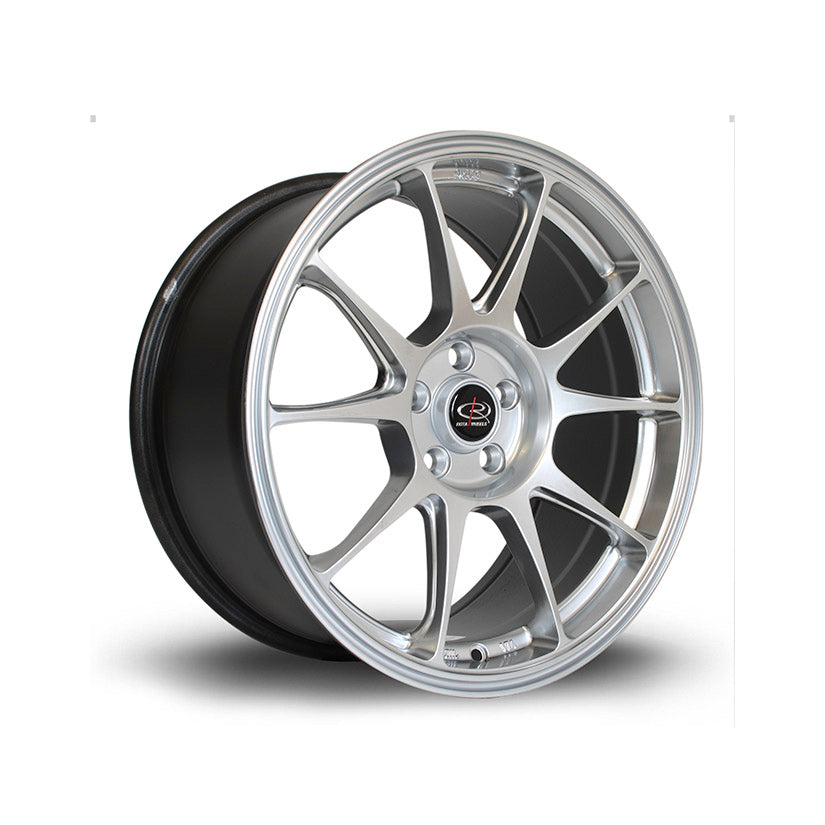 Rota Titan Alloy Wheels 17x8 5x100 ET42 - Hyper Silver