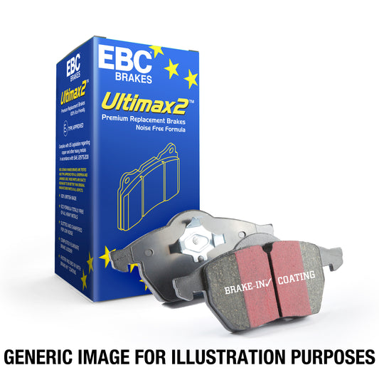 EBC Rear Ultimax Brake Pads for Skoda Fabia vRS Mk1 DP1497