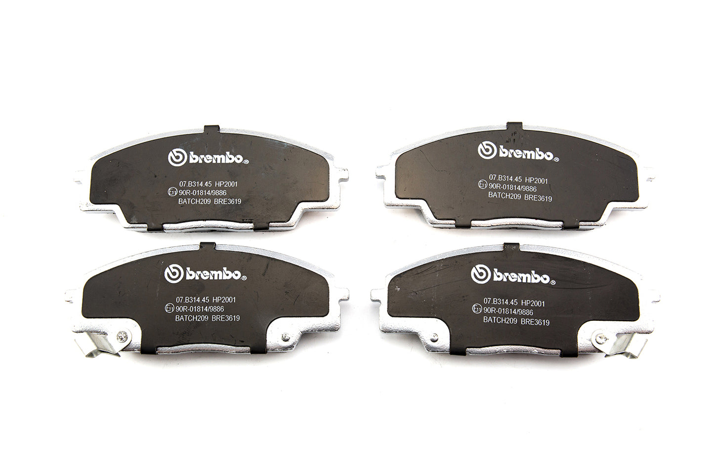 Brembo HP2 / HP2000 Front Brake Pads 07.B314.45-HP2