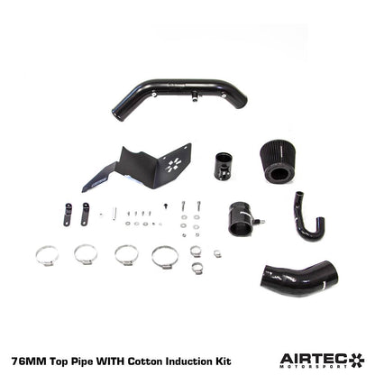 Airtec Motorsport RS-Style 76Mm Top Induction Pipe for Ford Fiesta Mk7 ST180 ST200