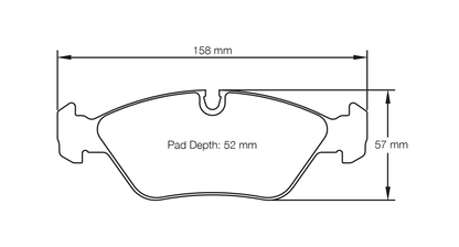 Pagid Racing RSL 29 Brake Pads E114429010