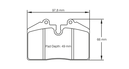 Pagid Racing RSL 29 Brake Pads E120329010