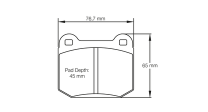 Pagid Racing RSL 29 Brake Pads E158729010