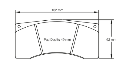 Pagid Racing RSL 29 Brake Pads E167429010