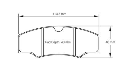 Pagid Racing RSL 29 Brake Pads E174929010