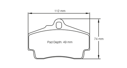 Pagid Racing RSL 29 Brake Pads E240629010