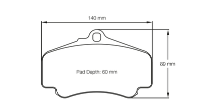 Pagid Racing RSL 29 Brake Pads E247429010