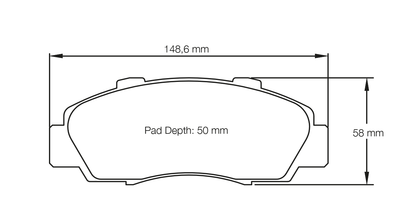 Pagid Racing RSL 29 Brake Pads E262329010