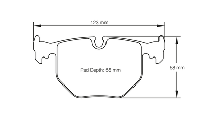 Pagid Racing RSL 29 Brake Pads E268529010