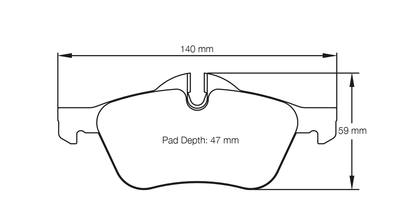 Pagid Racing RSL 29 Brake Pads E295929010