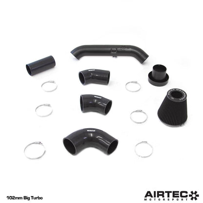 Airtec Motorsport Enlarged 90Mm Induction Pipe Kit for Focus Mk2 RS (Stock RS Turbo & Big Turbo Options)