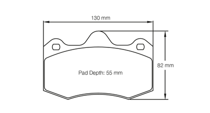 Pagid Racing RSL 29 Brake Pads S203454U001