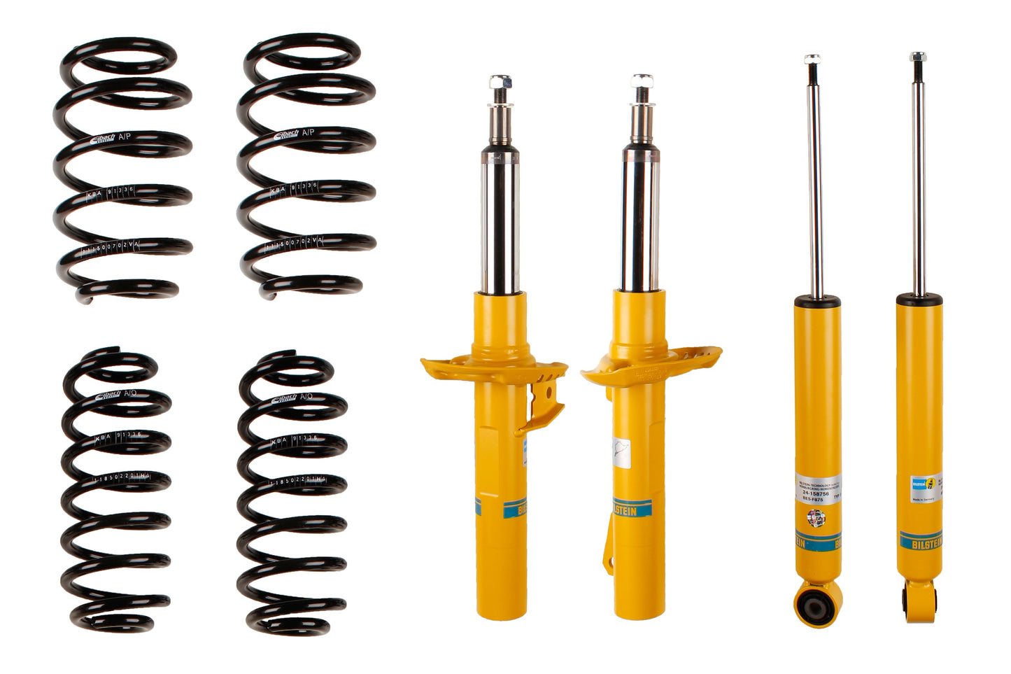 Bilstein B12 Pro-Kit Lowering Springs & Dampers for VW GOLF VI (5K1) 46-187956