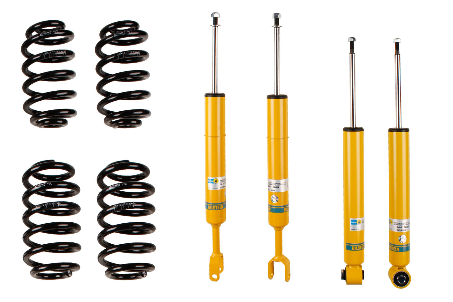 Bilstein B12 Pro-Kit Lowering Springs & Dampers for AUDI A4 (8E2, B6) 46-188496
