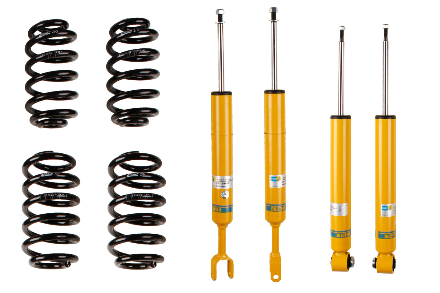 Bilstein B12 Pro-Kit Lowering Springs & Dampers for AUDI A4 Avant (8E5, B6) 46-188564