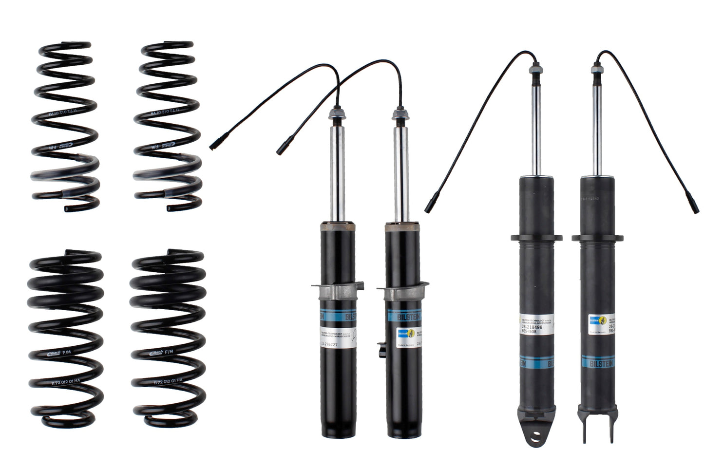 Bilstein B12 Pro-Kit Lowering Springs & Dampers for 911(991)3.4, 3.8 CarreraS +PASM 46-258885