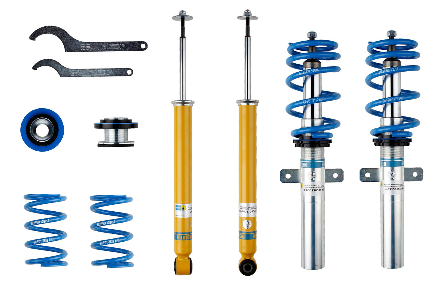 Bilstein B14 Coilovers for Renault Clio 4 RS (Trophy) 47-286832