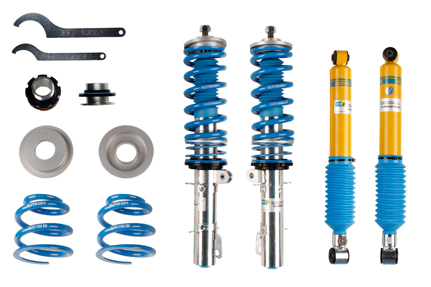 Bilstein B16 Coilovers for Audi A3/TT Seat Leon VWGolf4 48-080422