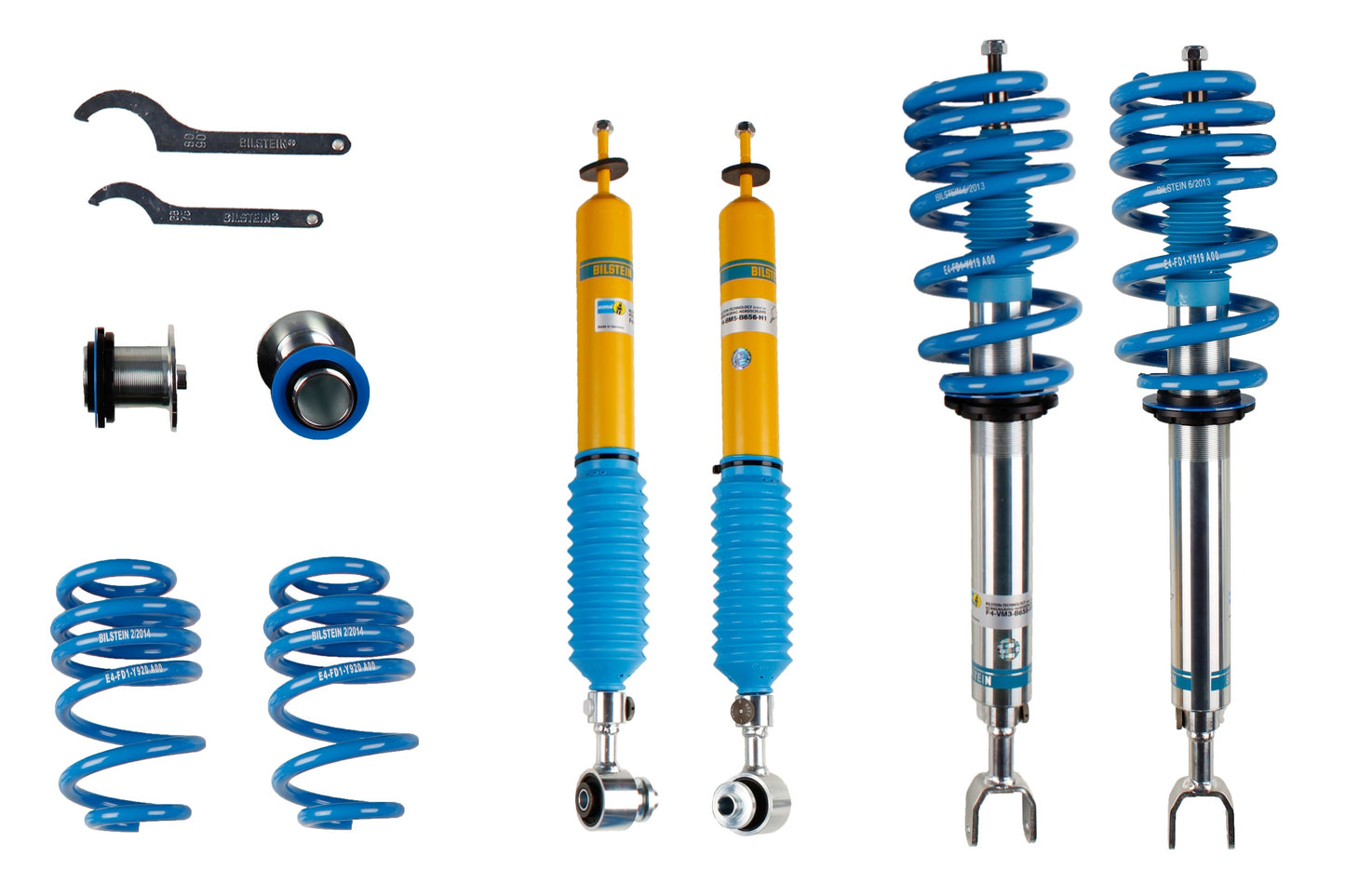 Bilstein B16 Coilovers for Audi A6 Typ 4F 48-116541
