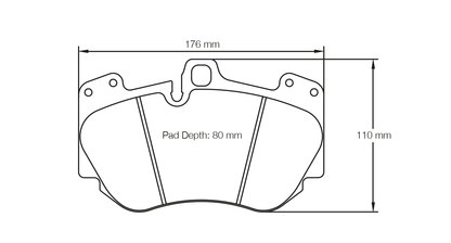Pagid Racing RSL 29 Brake Pads S4907R29001
