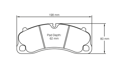 Pagid Racing RSL 29 Brake Pads S4924R29001