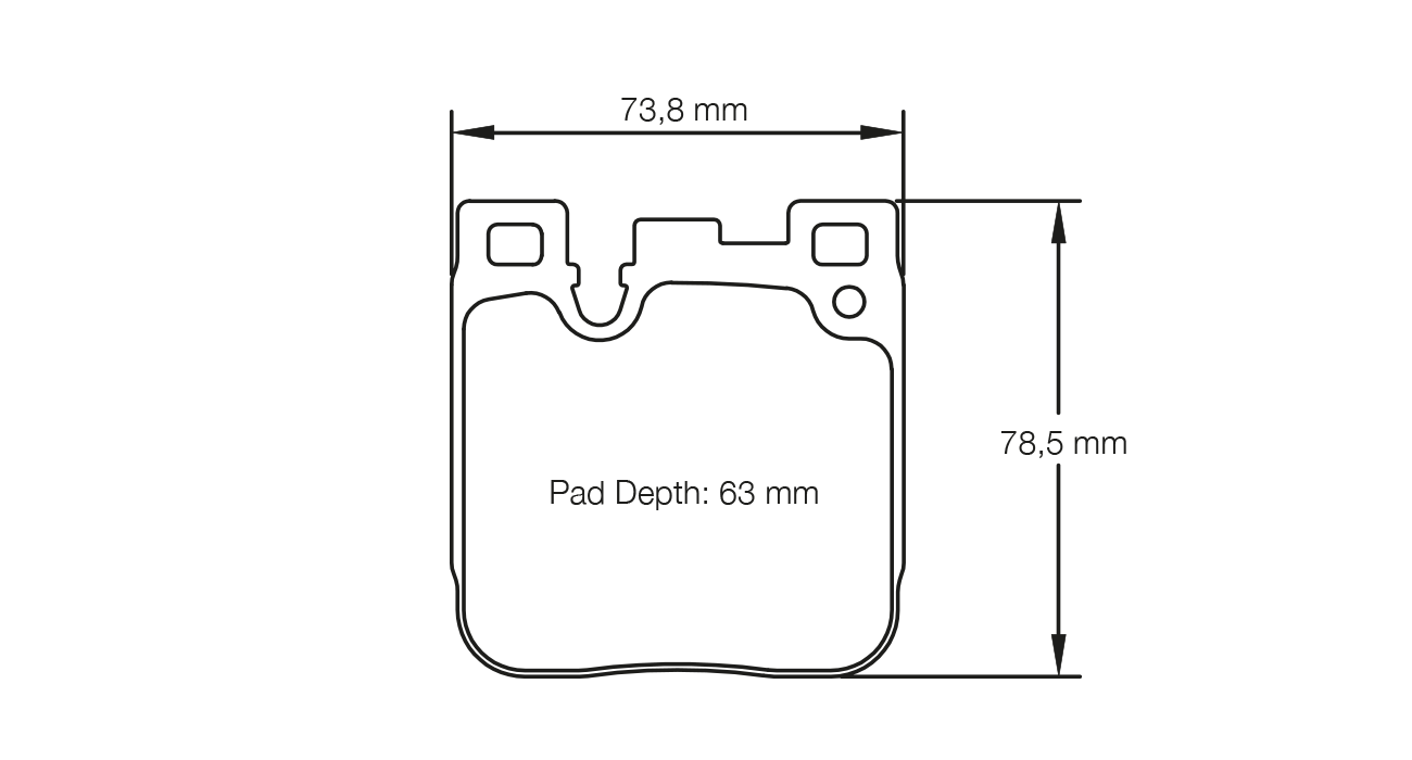 Pagid Racing RSL 29 Brake Pads S4933R29001