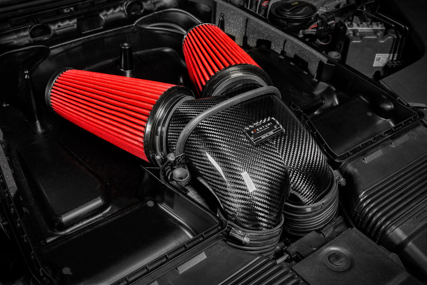 Eventuri Gloss Carbon Intake Kit for Audi RSQ8 SQ7 SQ8 2020+