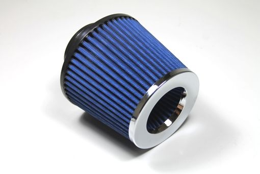 Forge Motorsport 76mm I/D Rubber Neck Open Cone Air Filter FMAF4