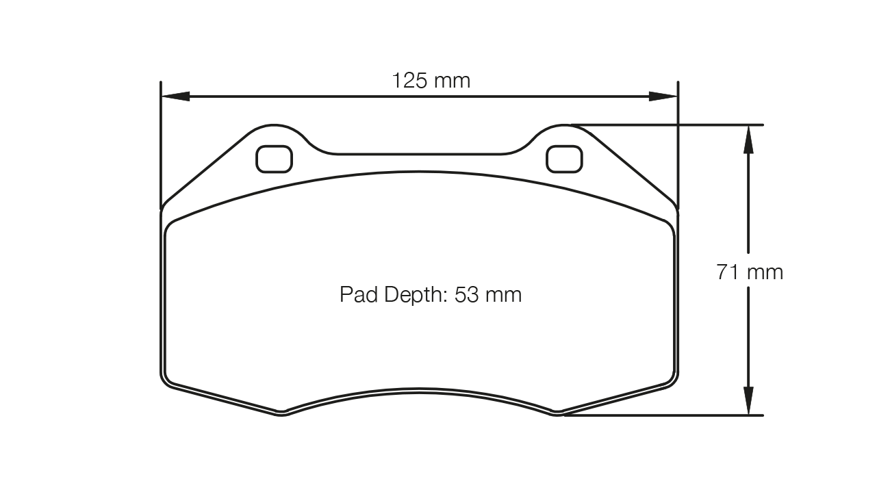 Pagid Racing RSL 29 Brake Pads E8023R2901