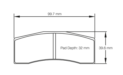 Pagid Racing RSL 29 Brake Pads S8060R29001