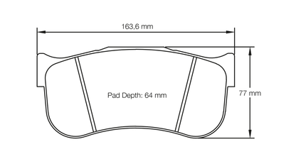 Pagid Racing RSL 29 Brake Pads S8100R29001