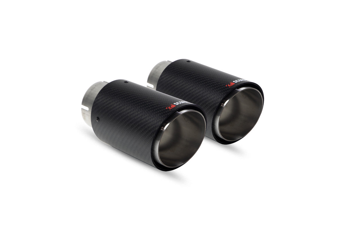 Scorpion Twin 90mm carbon fibre Ascari trim for All Makes Ascari Upgrade Kit - 90ASC2