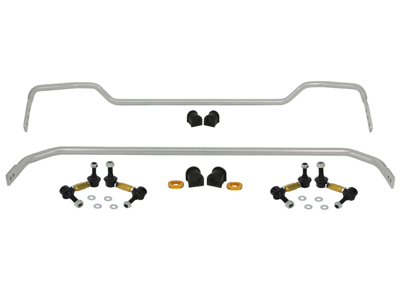 Whiteline Front and Rear Anti Roll Bar Kit BMK004