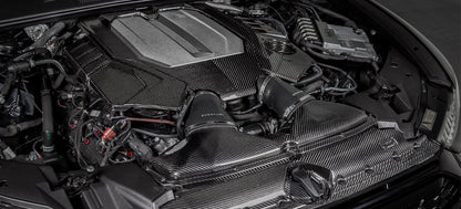 Eventuri Matte Carbon Engine Cover for Audi RS6 C8