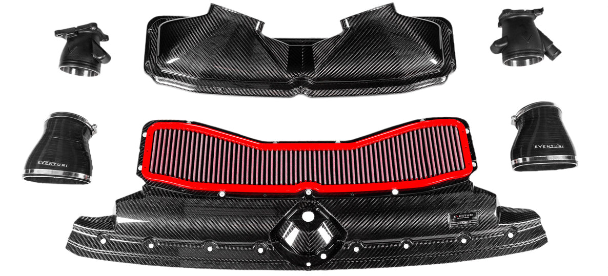 Eventuri Gloss Carbon Intake Kit for Audi RS6 RS7 C8