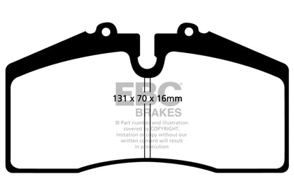 EBC Front Bluestuff NDX Pads for Audi RS2 8C 2.2 T 311BHP 1993 DP51014NDX