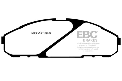 EBC Ultimax Front Brake Pads DP1020