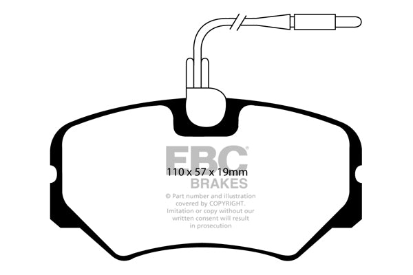EBC Ultimax Front Brake Pads DP1021