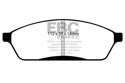 EBC Ultimax Front Brake Pads DP1023