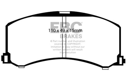 EBC Ultimax Front Brake Pads DP1041