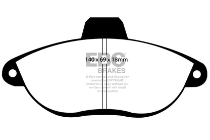 EBC Ultimax Front Brake Pads DP1053