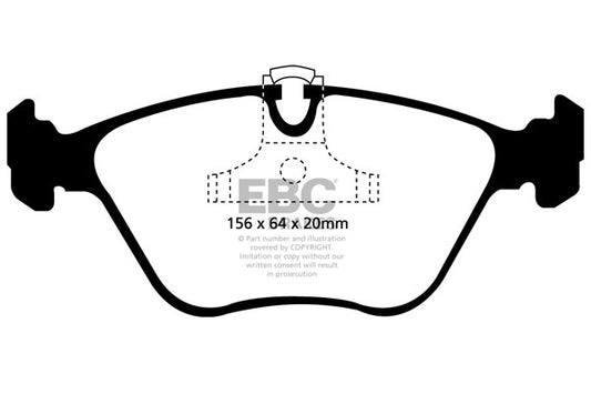 EBC Ultimax Front Brake Pads DP1089