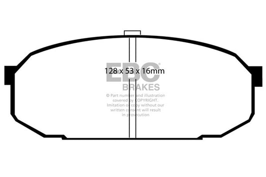 EBC Ultimax Front Brake Pads DP1103