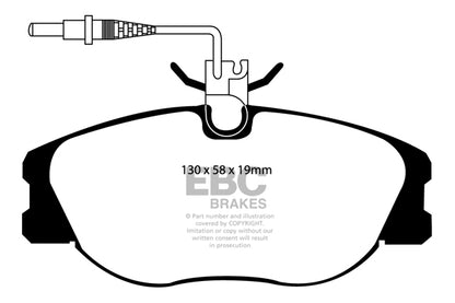 EBC Ultimax Front Brake Pads DP1108