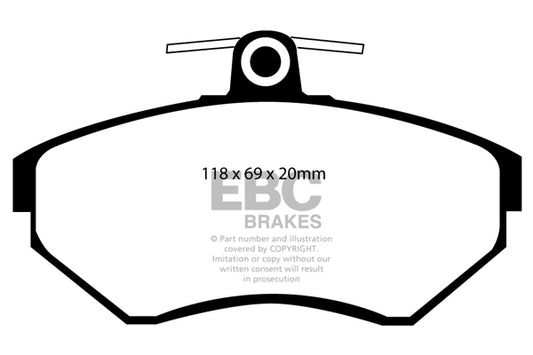 EBC Ultimax Front Brake Pads DP1113