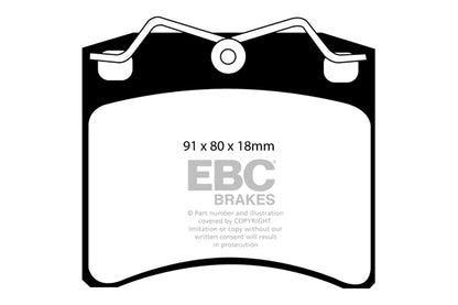 EBC Ultimax Front Brake Pads DP1116