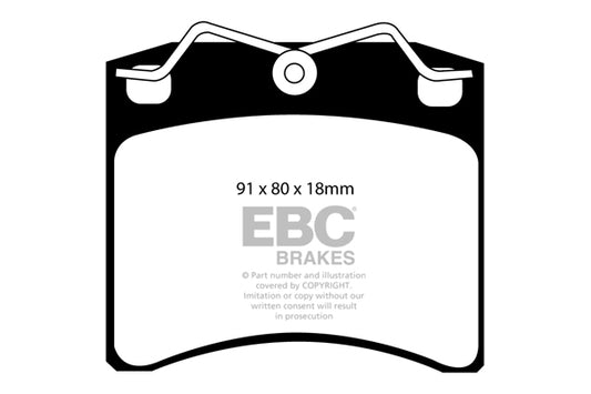 EBC Ultimax Front Brake Pads DP1116