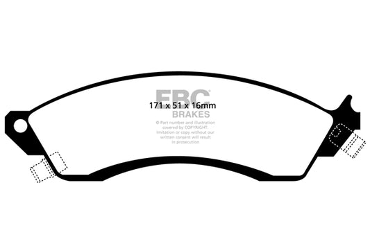 EBC Ultimax Front Brake Pads DP1131